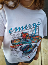 Load image into Gallery viewer, EMERGE &#39;BE FIERCE&#39; GRAPHIC PRINT TEE

